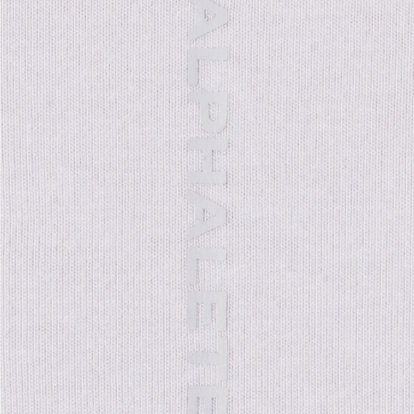 NWT ALPHALETE Women’s OT Cut Tee White Sz SMALL workout athletic crop tee - Picture 6 of 8